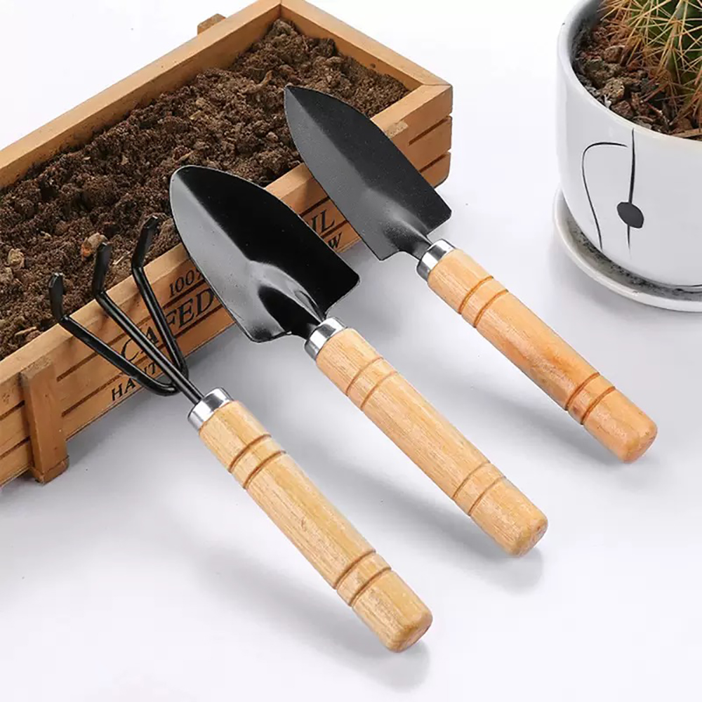 Cactus Mix Pot - 3Pcs/Set Mini Garden Tool Set For