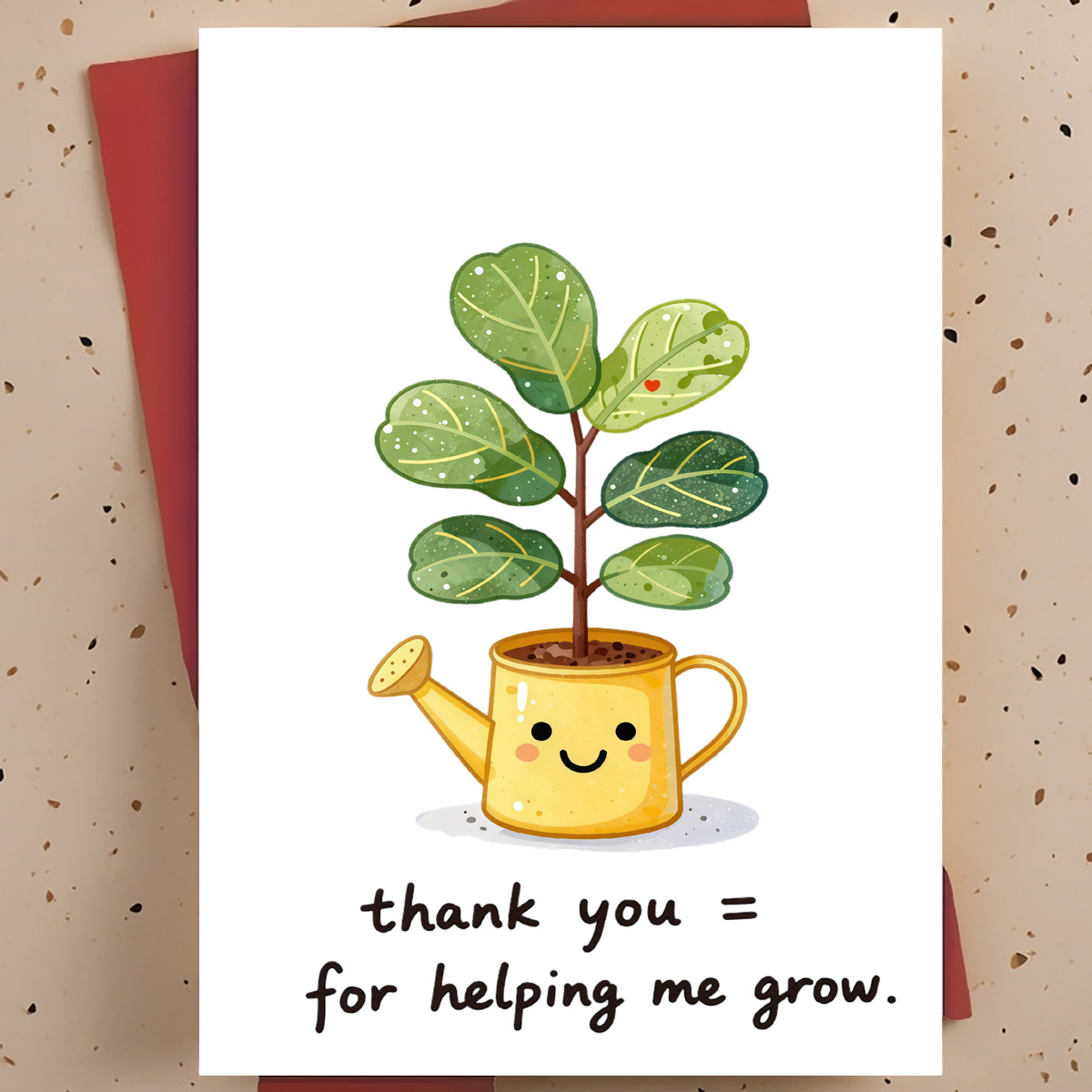 Plant Parent - 1 Sweet and Warm Thank-you Card