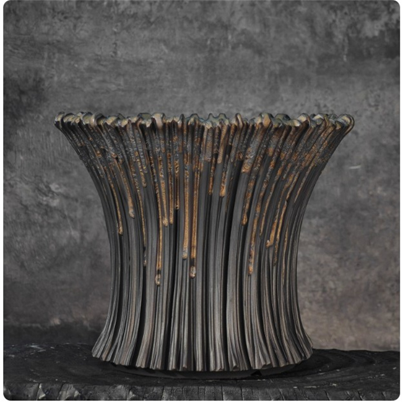 Glazed Handmade Vertical Strip - đánh giá và giá Cactus Mix Pot