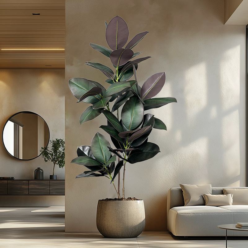 70-150cm Artificial Ficus Tree - đánh giá và giá Rubber Plant Ficus