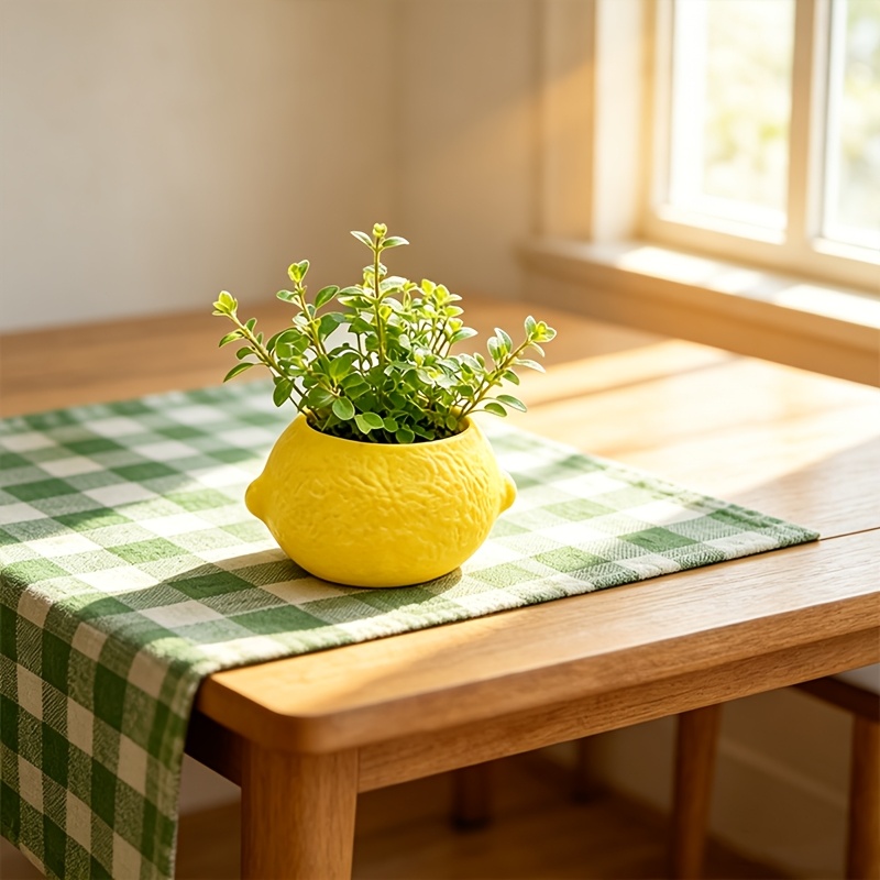 Lemon Shape Decorative Planter - đánh giá và giá Cactus Mix Pot