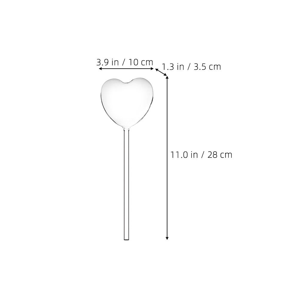3Pcs Heart Shaped Glass Self W - đánh giá và giá Plant Parent