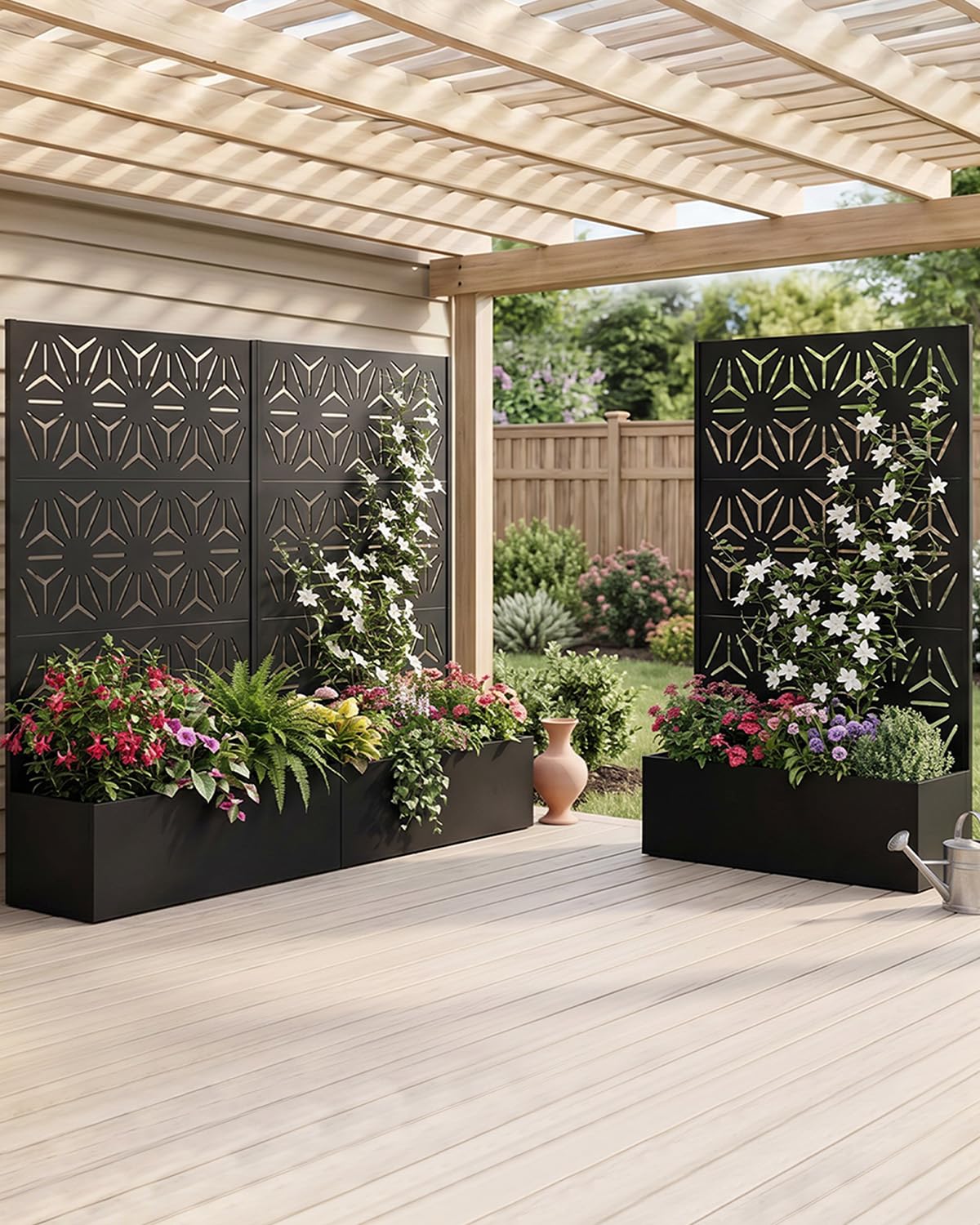 All-Weather Metal Planter Box  - đánh giá và giá Plants X