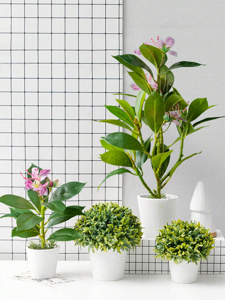 21-40cm Artificial Azaleas Pla - đánh giá và giá Rubber Plant Ficus