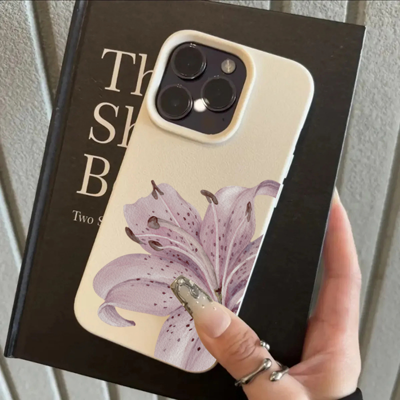 Purple Lily Flower Phone Case  - đánh giá và giá Plants X