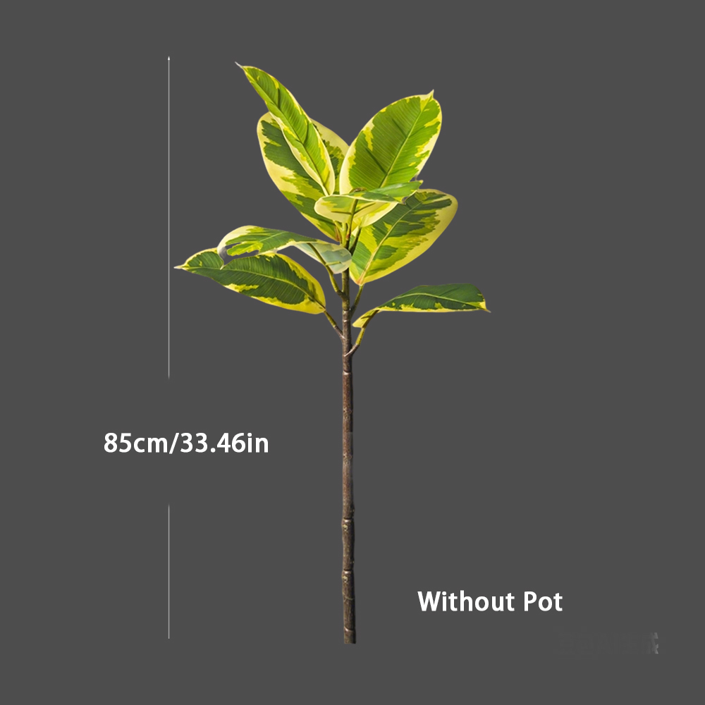 85-125cm Large Artificial Rubb - đánh giá và giá Rubber Plant Ficus