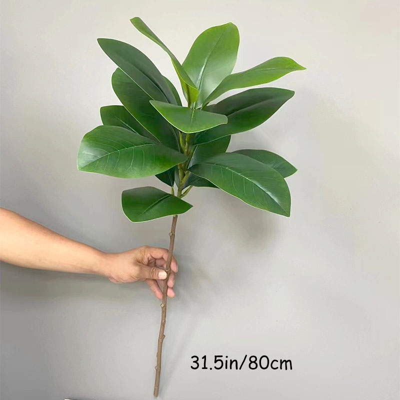 51in Large Artificial Plants F - đánh giá và giá Rubber Plant Ficus