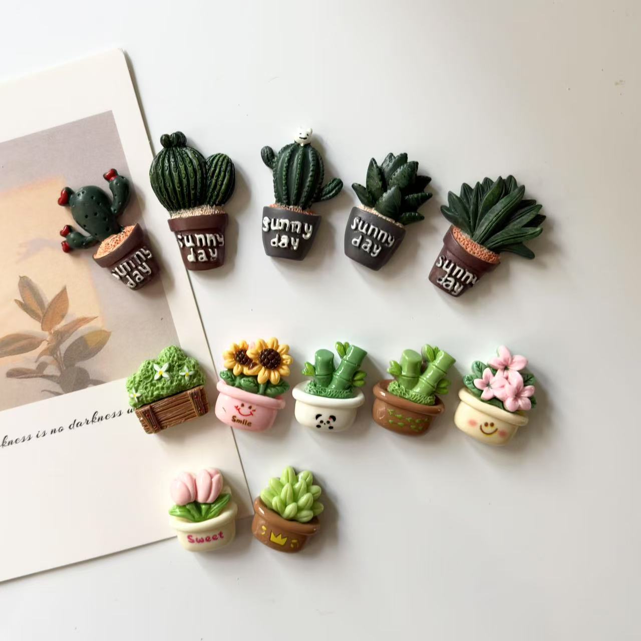Mini Cactus Potted Plant Resin - đánh giá và giá Cactus Mix Pot