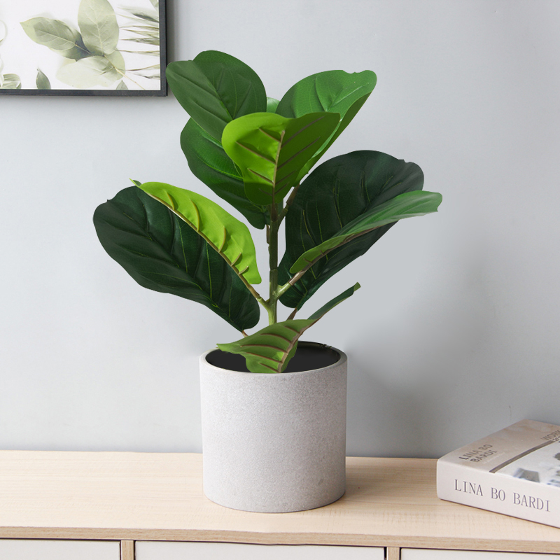 38cm Fake Ficus Tree Artificia - đánh giá và giá Rubber Plant Ficus