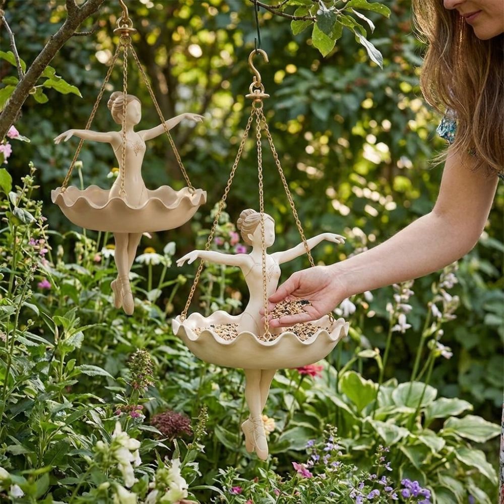 Resin Ballet Dancer Hanging Pl - đánh giá và giá Plant Parent